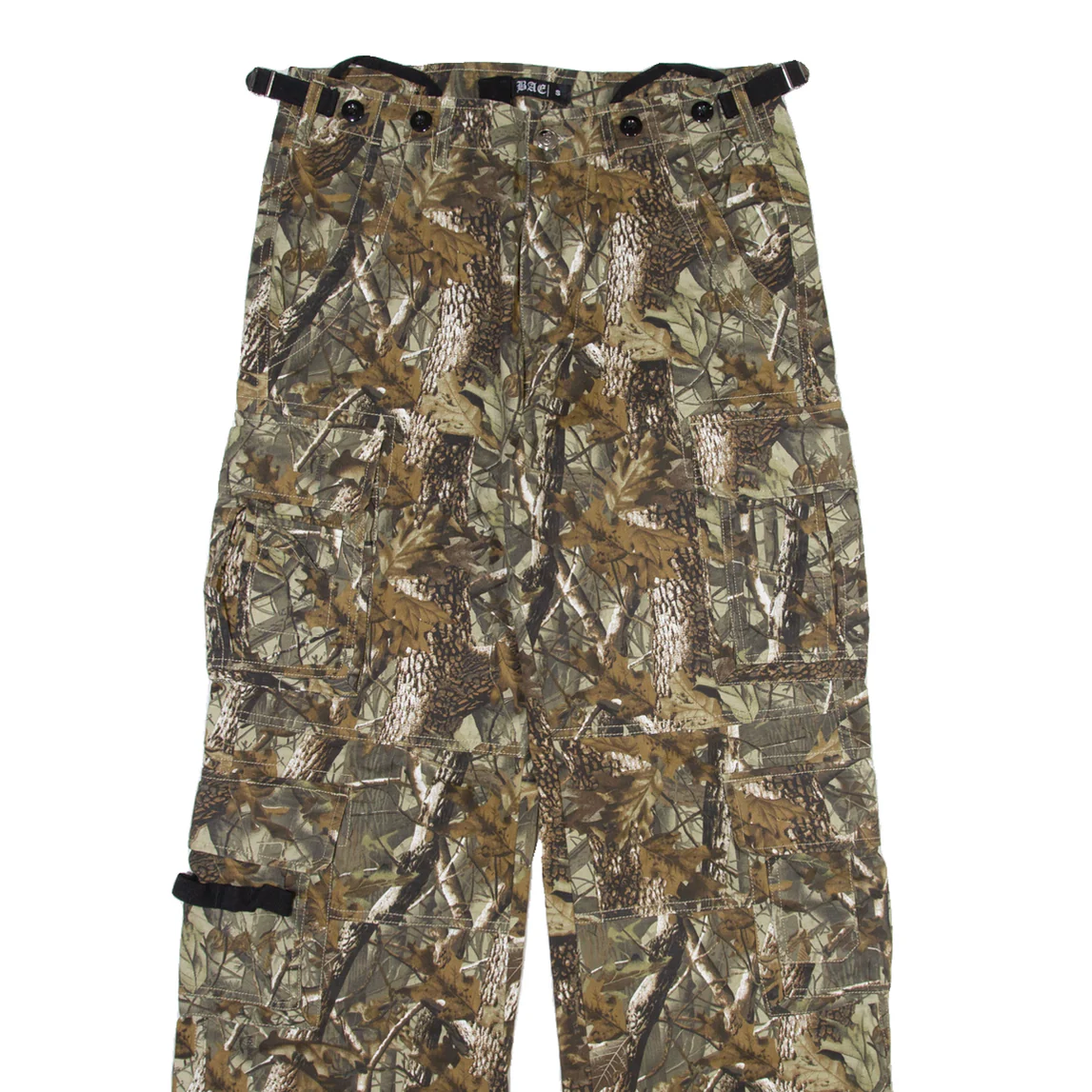 Cargo Mens Trousers Brown Relaxed Straight w30 l30 - Image 5